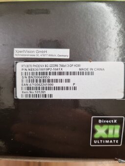 Gainward GeForce RTX 3070 Phoenix 8GB GDDR6 – TOP stav - 4