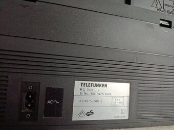 Telefunken RC760 radiomagnetofon retro kazeťák - 4