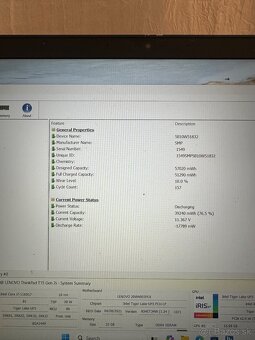 Predám Lenovo Thinkpad T15 Gen 2i, i7, 32GB, 512GB, nV MX450 - 4