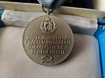 SNB PSVB medaile vzácná - 4