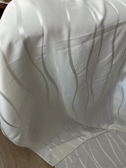 Predám krásne závesy krémovej farby - 4