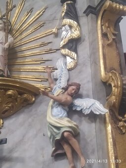 Oltárne Anjeli-Zlaté alebo farebné - 4