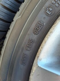 Elektrony VW 5x112 r16 + zánovné celoročné pneu - 4