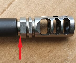 podlozky pre kompenzator ustovu brzdu M13, M14 x 0.2 mm - 4