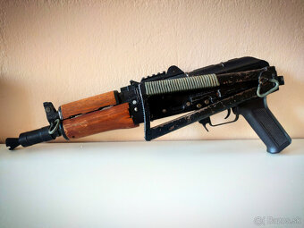 CYMA AKS-74U celokov, drevo, mosfet 1,55 J - 4