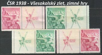 Poštové známky, filatelia: ČSR+ČSSR, slávne série A - 4