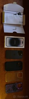 iPhone 14 Pro 128 GB Space Black – výborný stav – 410 € - 4