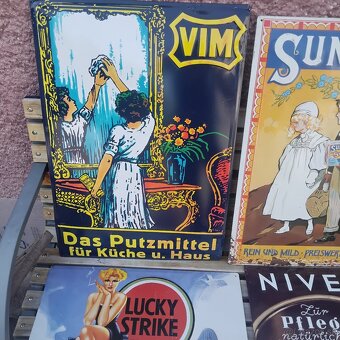 Plechove tabule 1 - 4