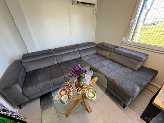 Predám úplne novú rohovú sedaciu súpravu - 4