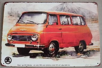 Škoda 130RS/LR,120L/LS,100L,110R,1203,Felícia retro tabuľka - 4