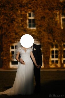 elegantné svadobné šaty - 4