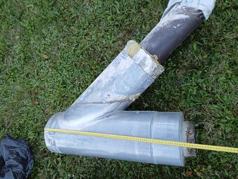 Dvojplášťový nerezový komín 180mm - 4