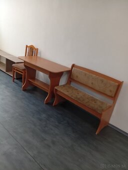 Sedacia Súprava + Stôl + Lavica + Stolička + Stolík Do Obyv. - 4