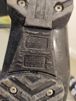 lyžiarky 268cm, lyžiarske palice 80 - 4