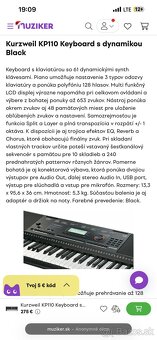 Keyboard Kurzweill KP110 - 4