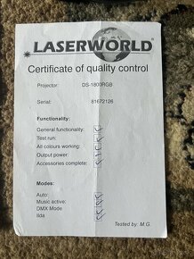 Laserworld DS-1800 RGB - NOVÝ - 4