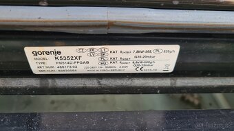 Predám sporák Gorenje K5352XF - 4