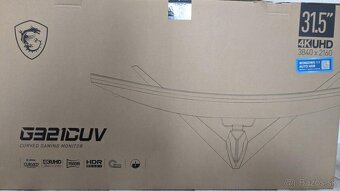 predám prehnutý 4K monitor - 4
