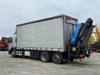Volvo FM 420-6x2–Valník+HR-Palfinger PK 27002-SHE 27t/m+Jib - 4