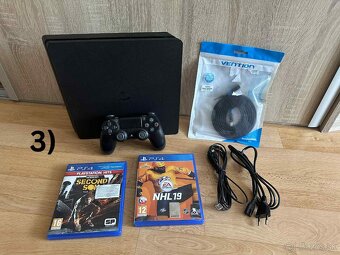 Playstation 4 Slim 1TB + príslušenstvo (čítajte popis) - 4