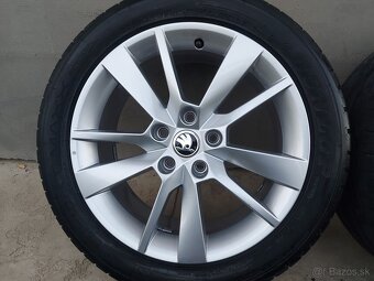 5x112 7Jx17 ET49 - disky original ŠKODA model TRIUS - 4