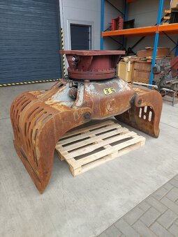 Demolačný drapák s rotátorom Demarec DRG-22-DN 15-30 ton - 4