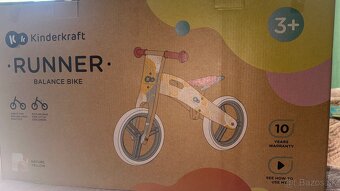 Odrážadlo Kinderkraft Runner Nature - 4