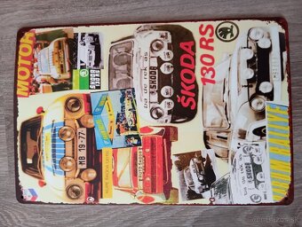 Škoda 130RS/LR, Octavia,Felicia,110R,120LS,retro tabuľky - 4