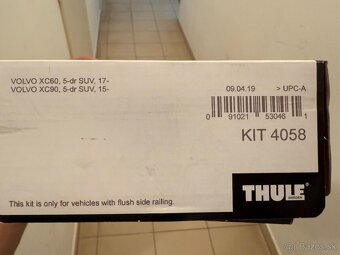 Thule wingbar Volvo XC60 a XC90 - 4