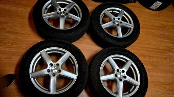 Predam elektrony WV group 5x112 R16 a zimne gumy - 4