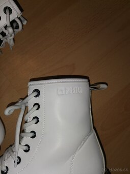 Damske biele čižmy Big Star - 4