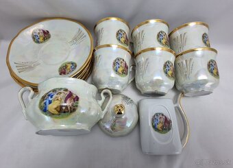 Porcelánový servis - motív 3.grácií - 4