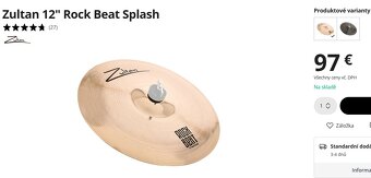 Zultan 12" Rock Beat Splash - 4
