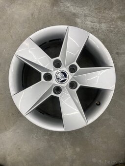 Škoda Alu Original disky R 16 - 4