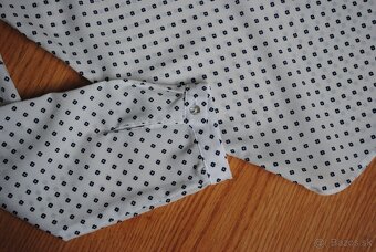 Blúzka Janina bielo-modrá - 4