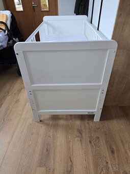 Detská postieľka 2v1 WOODIES Classic Cot Bed 140x70 - 4