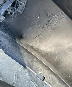 Predni naraznik audi a4 b8 07-12 cerny ostrik pdc - 4