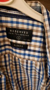 Košeľe chlapčenské rôzne - M a L - 4