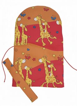 Predávam detské kombinované stoličky - žirafa - 4