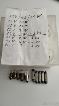 Retro sadu žiaroviek predám. - 4