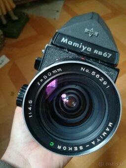 Mamiya RB 67 Professional S & Mamiya 50 mm - 4