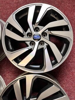 5x114,3 R18 Orig. alu Subaru Levorg + senzory tlaku - 4