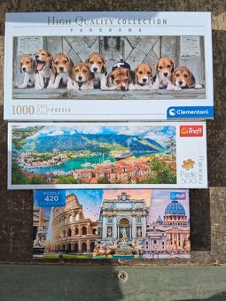 Puzzle 500 ks a 1000ks - 4