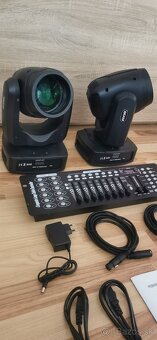 Set 2x 150W Beam hlavy + dmx pult + káble - 4