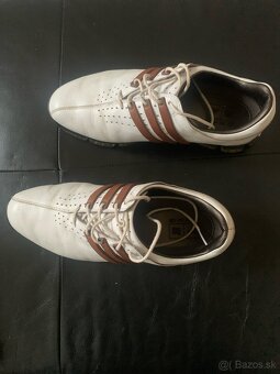 Golfové topánky, pánske, kožené , ADIDAS. Č. 44 - 4