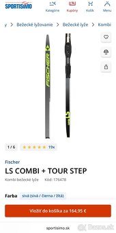 FISCHER bežky LS COMBI + TOUR STEP - 4