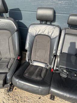 Predám polokožené sedadla Audi q7 s-line 4L . Vyhrievané - 4