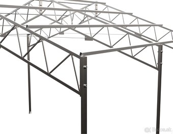 Oceľová konštrukcia 8x6m - pozinkovaná, s dopravou zdarma - 4
