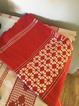 SMALTOVANý PEKáč,OBRUS S LUD.MOTíVOM - 4