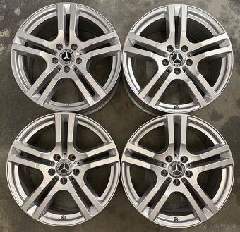 Nepoužité hliníkové disky 5x112 R18 Mercedes GLA Škoda VW - 4